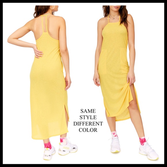 FREE PEOPLE BOHO MAXI MIDI TANK SUN SLIP DRESS A2C - Picture 9 of 16